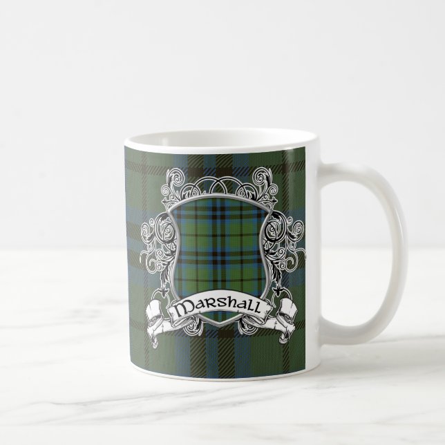 Caneca De Café Protetor do Tartan de Marshall (Direita)