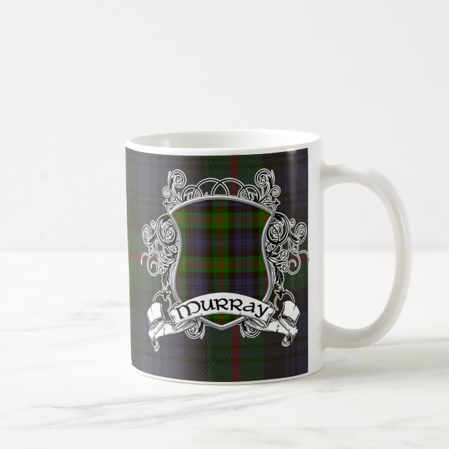 Caneca De Café Protetor do Tartan de Murray (Direita)
