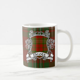 Caneca De Café Protetor do Tartan de Scott
