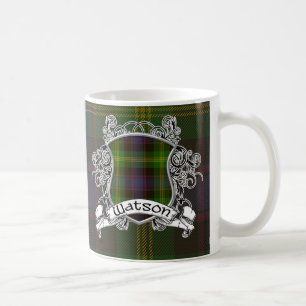 Caneca De Café Protetor do Tartan de Watson