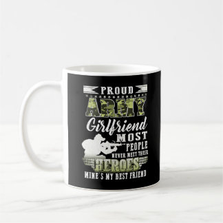 Caneca De Café Proud Army Girlfriend Most People