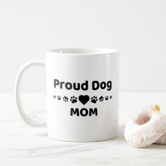 Caneca De Café Proud Dog Mom Coffee Mug