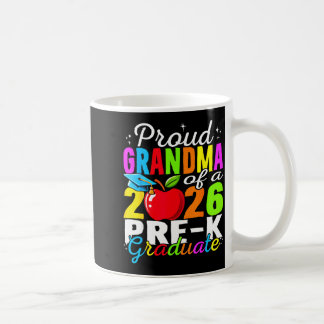 Caneca De Café Proud grandma of 2026 pre-k graduate mothers day