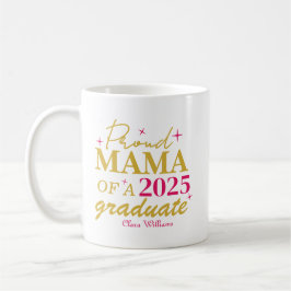 Caneca De Café Proud mama of a graduate