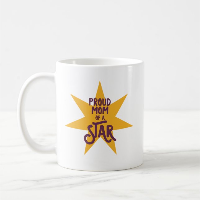 Caneca De Café Proud Mom (Esquerda)