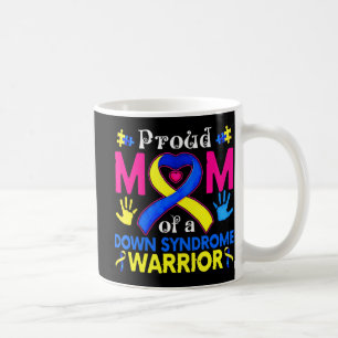 Caneca De Café Proud Mom Of A Down Syndrome Awesome Awareness Fam