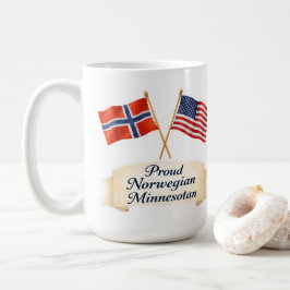 Caneca De Café Proud Norwegian Minnesotan Heritage Coffee Mug