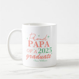 Caneca De Café Proud papa of a graduate