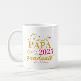 Caneca De Café Proud papa of a graduate