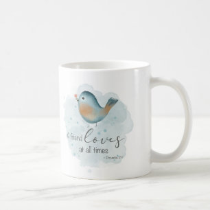 Caneca De Café Prov 17:17 - Um Amigo Ama em Todos os Momentos Fot