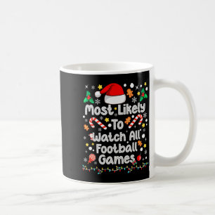 Caneca De Café Provavelmente Assistir a Todos os Jogos de Futebol