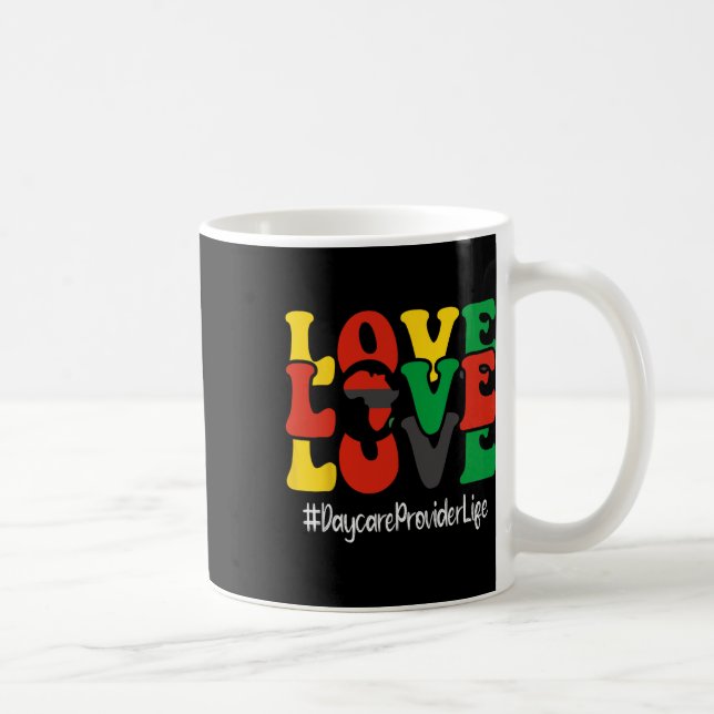 Caneca De Café Provedores de Cuidados de Dia Adoram Mulheres de G (Direita)