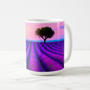 Caneca De Café Provence Lavanda Bliss