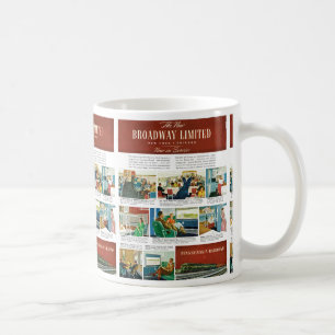 Caneca De Café PRR Broadway novo limitado