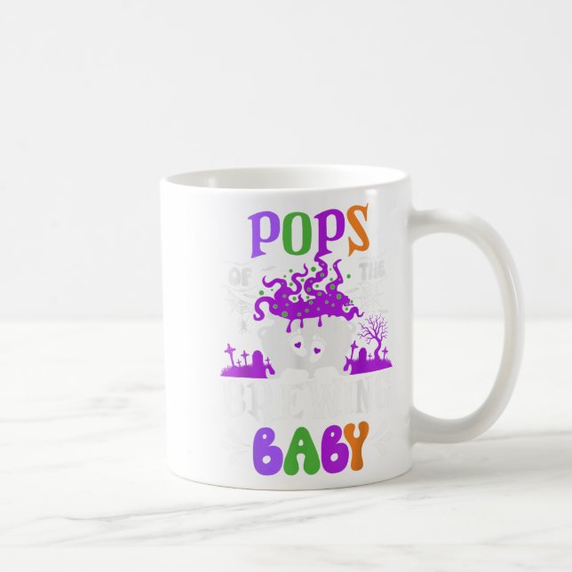 Caneca De Café Ps Of The Brewing Baby Dad To Be Halloween  (Direita)