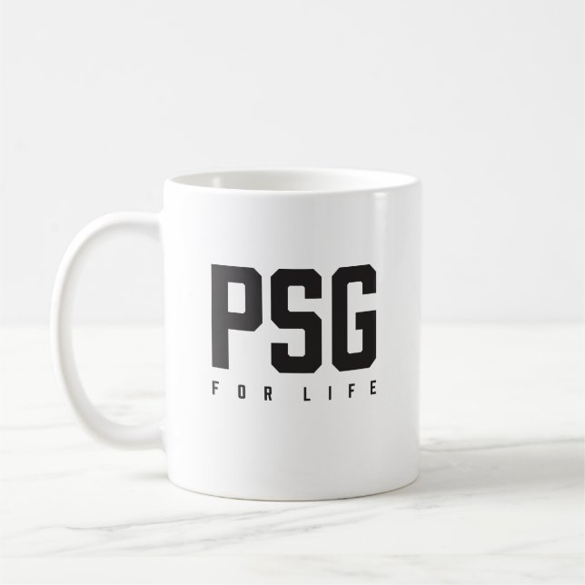 Caneca De Café PSG Para a Vida (Esquerda)