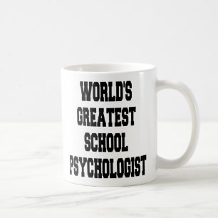 Caneca De Café Psicólogo Escolar do Grande Mundo