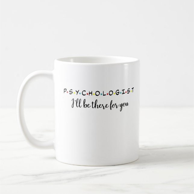 Caneca De Café Psicólogo Escolar, Serviços de Apoio, Escola (Esquerda)