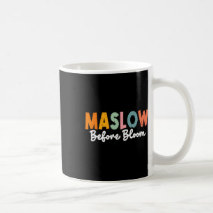 Caneca De Café Psicólogo Maslow Antes de Bloom Apressou Professor