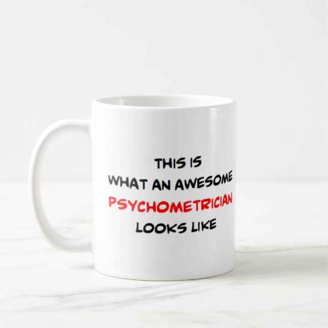 Caneca De Café psicometria, incrível (Esquerda)