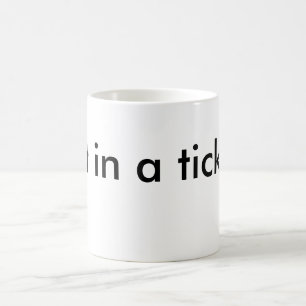 Caneca De Café Psto em um bilhete!