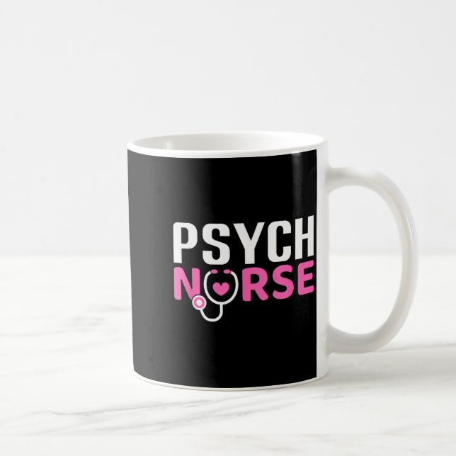 Caneca De Café Psych Nurse Believe In Yourself Sitive Quote Desig (Direita)
