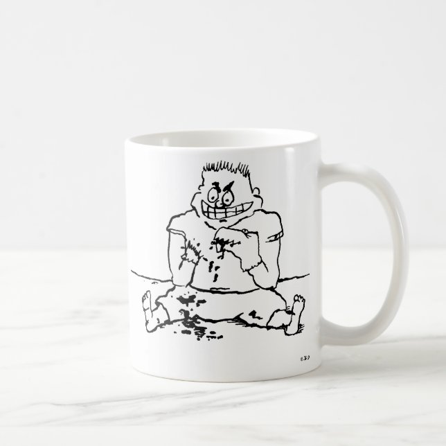 Caneca De Café Psycho Kid Mug (Direita)