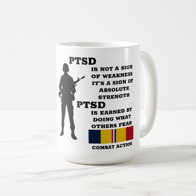 CANECA DE CAFÉ PTSD (Frente Esquerda)