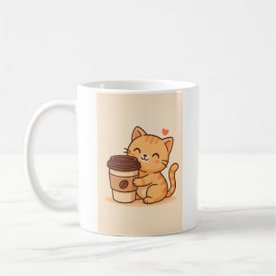 Caneca De Café Publicações de gato fofos