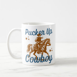 Caneca De Café Pucker up cowboy