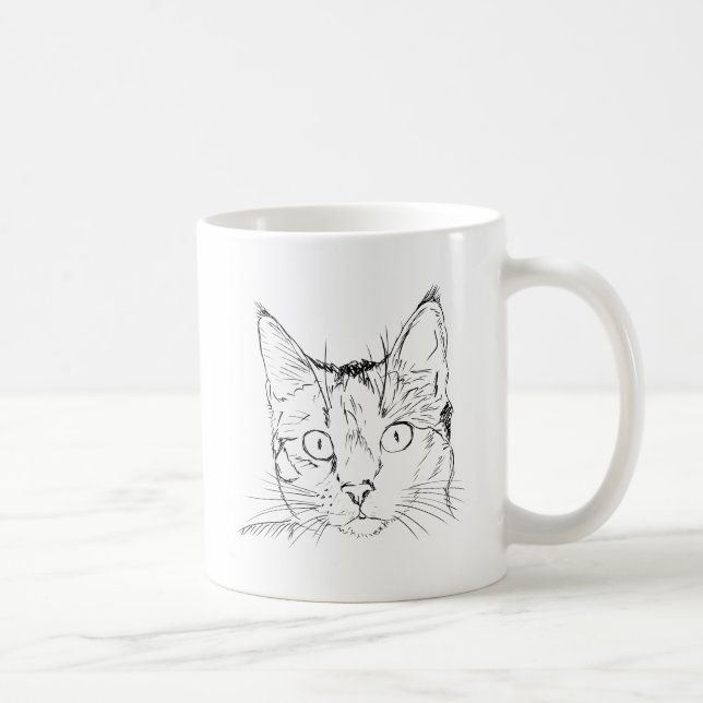 Caneca De Café Puddy Cat (Direita)