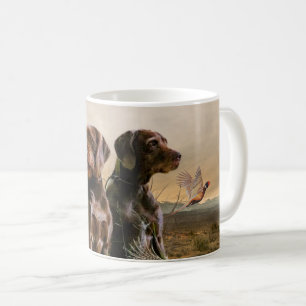 Caneca De Café Pudelpointers, faisão