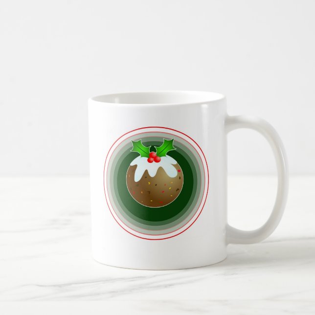 Caneca De Café Pudim do Natal (Direita)