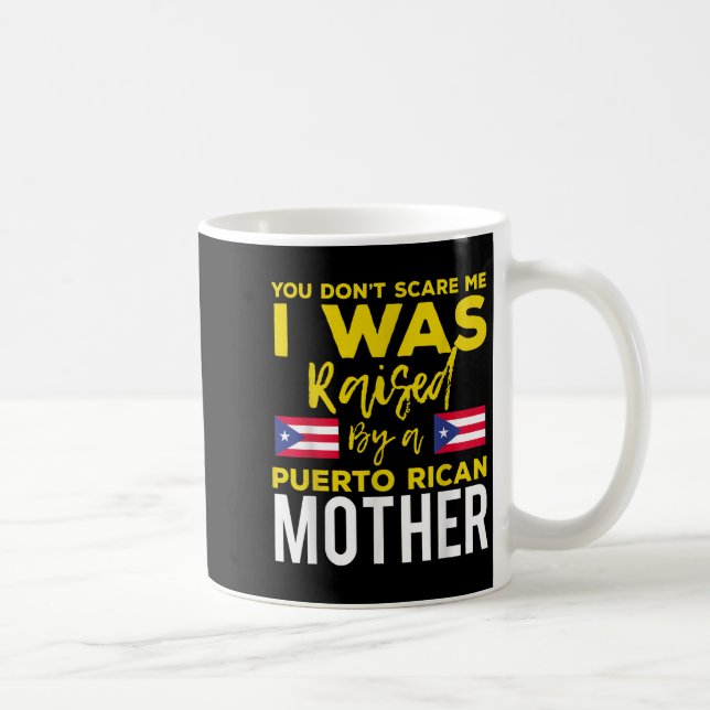 Caneca De Café Puerto Rican Joke Quote Puerto Rico Pride  (Direita)
