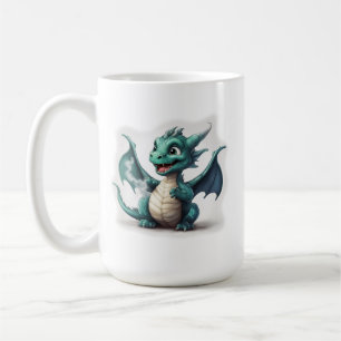 Caneca De Café Puff O Pequeno Dragão Mágico