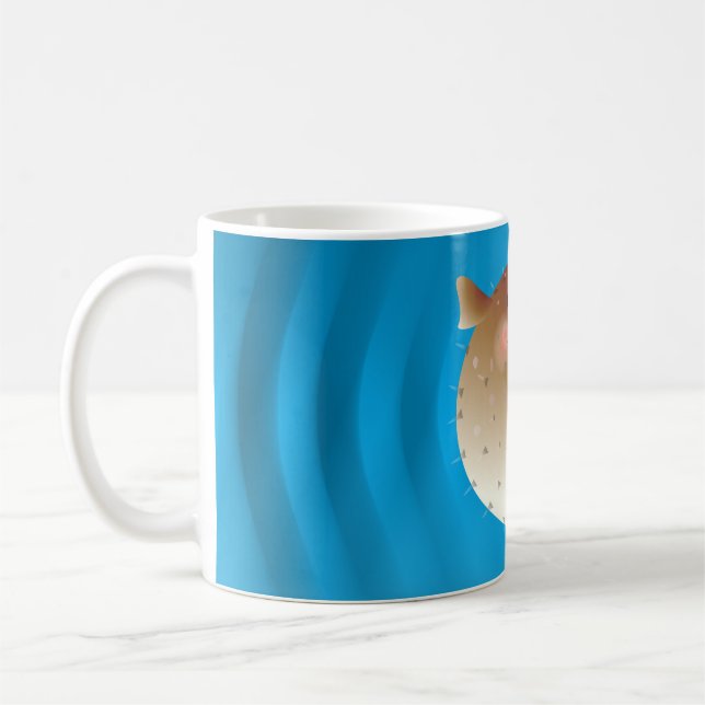 Caneca De Café Puffer (Esquerda)