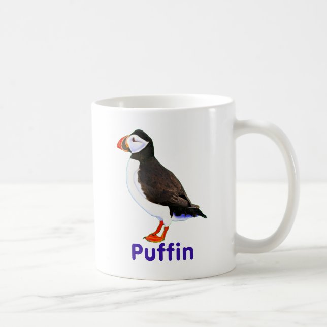 Caneca De Café Puffin Atlântico (Direita)