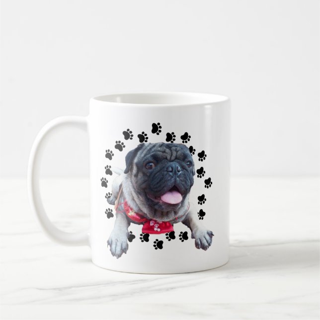 CANECA DE CAFÉ PUG パグ (Esquerda)