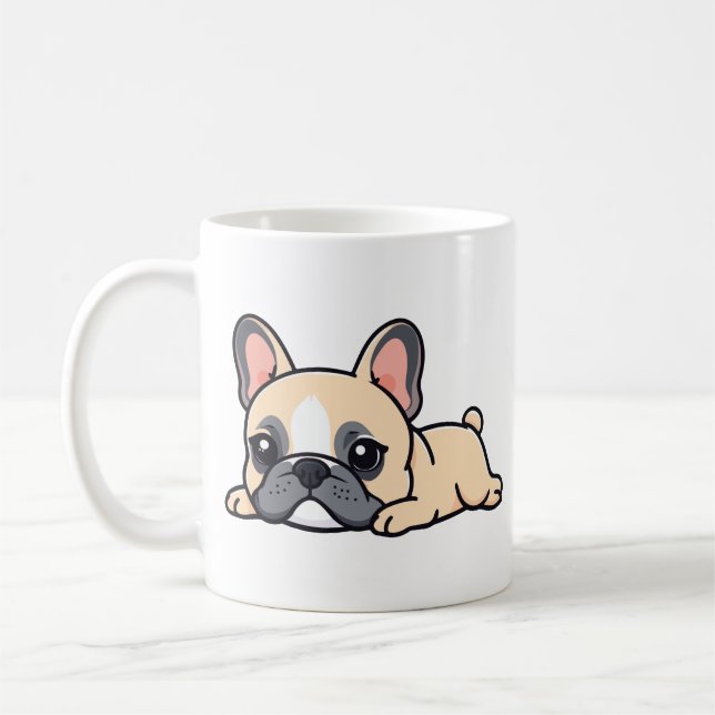 Caneca De Café Pug dog (Esquerda)