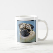 Pug Dog Art de Glenda S. Harlan