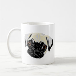 Caneca De Café Pug Dog Mãe Mug