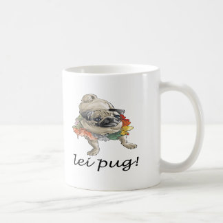 Caneca De Café Pug dos leus!