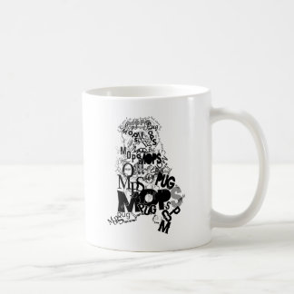 Caneca De Café Pug dos tipos
