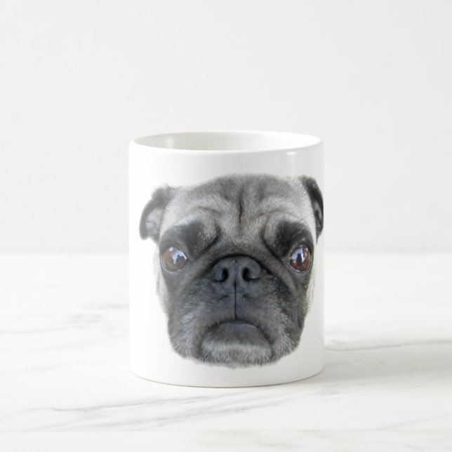 Caneca De Café Pug Face Mug (Centro)