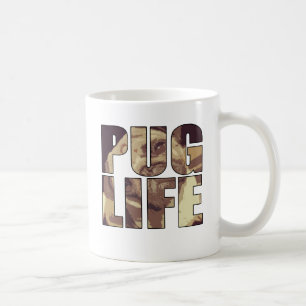 Caneca De Café Pug Life