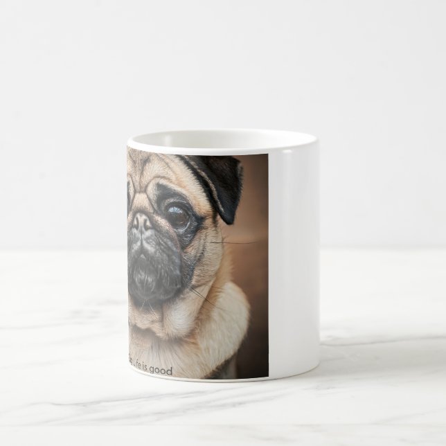 Caneca De Café Pug Life Mug (Centro)