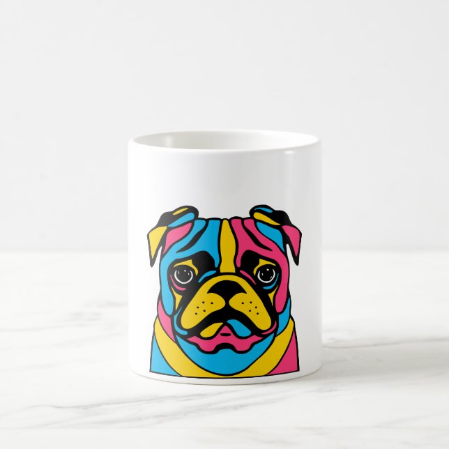 Caneca De Café Pug Mug (Centro)