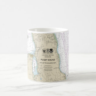 Caneca De Café Puget Sound Bay para Shilshole Bay