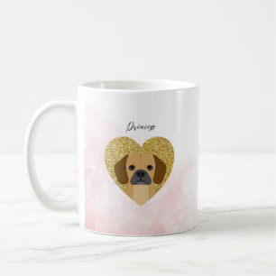 Caneca De Café Puggle Mugs