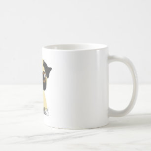 Caneca De Café Pugs & beijos